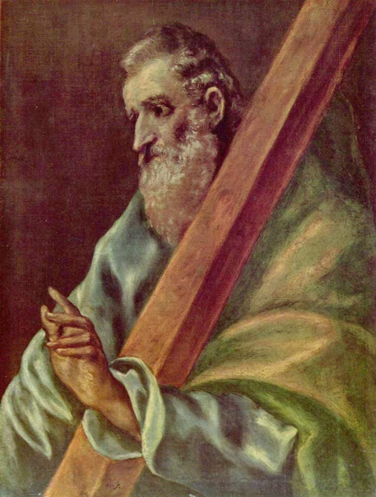 Apostle St. Andrew — El Greco