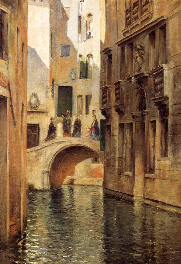 Venetian Canal — Julius LeBlanc Stewart