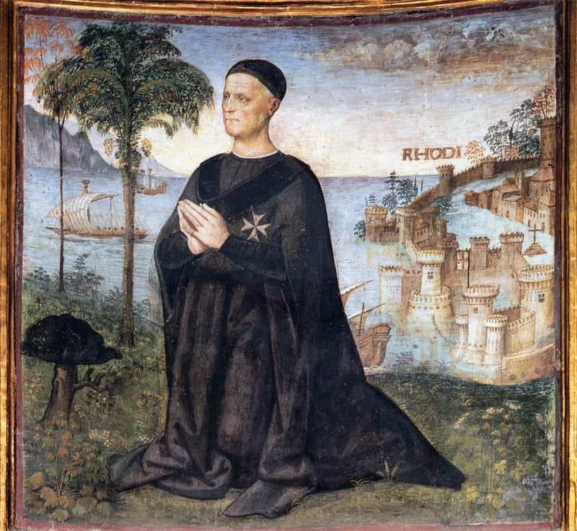 Portrait of the Donor — Pinturicchio
