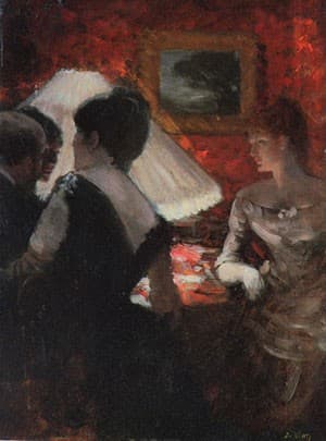 Around the Shade — Giuseppe De Nittis