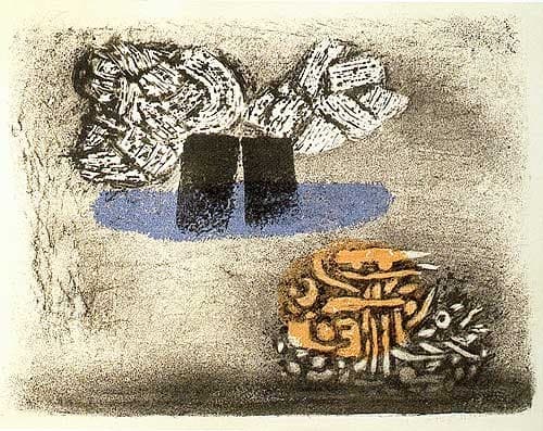 White Butterfly — Willi Baumeister