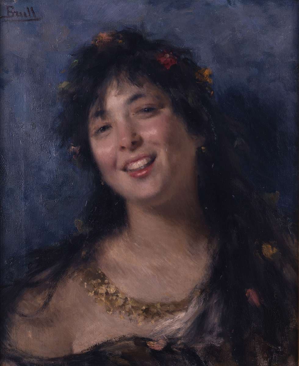 Laughter. Laughing woman — Joan Brull