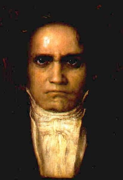 Portrait Of Ludwig Van Beethoven — Franz Stuck