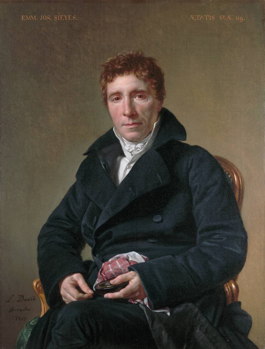 Emmanuel Joseph Sieyes — Jacques-Louis David