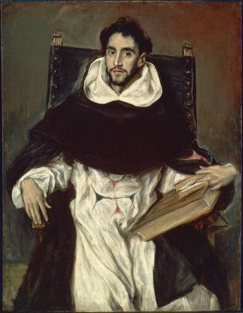 Portrait of Fray Hortensio Felix Paravicino — El Greco