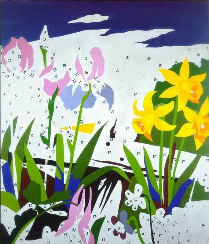 Do It Yourself (Flowers) — Andy Warhol