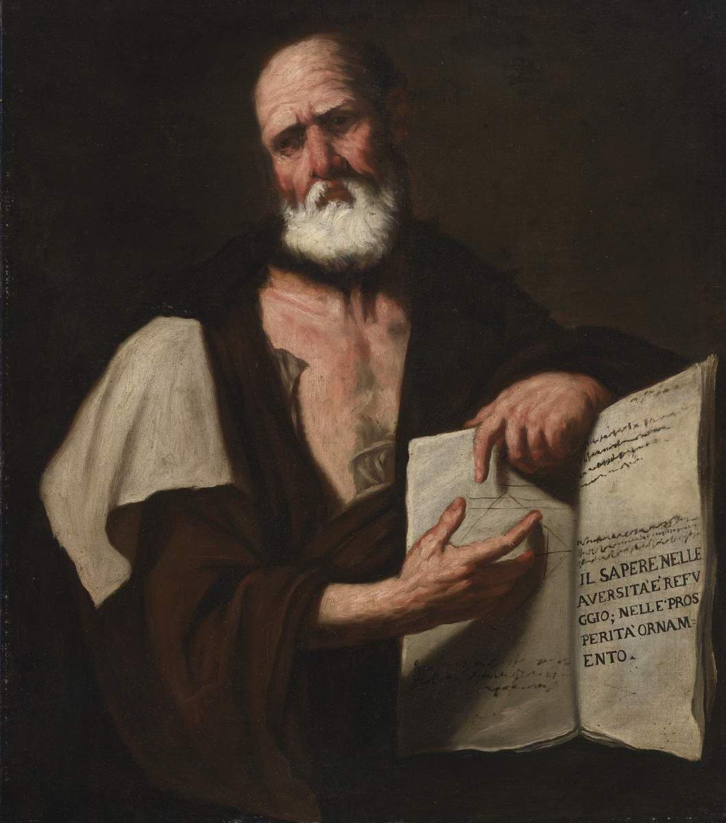 Aristotle — Luca Giordano