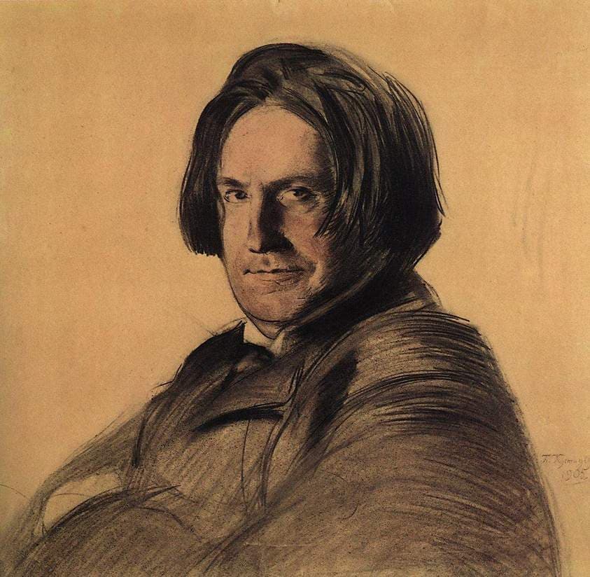 Portrait of a singer I.V. Ershov — Boris Kustodiev