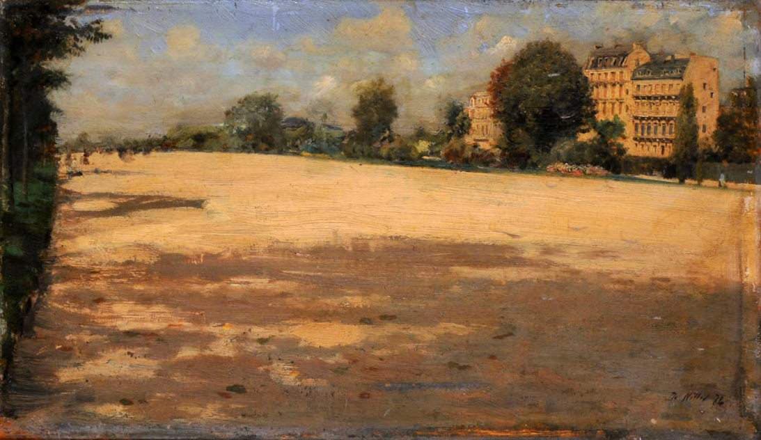 Avenue du Bois de Boulogne, Paris — Giuseppe De Nittis