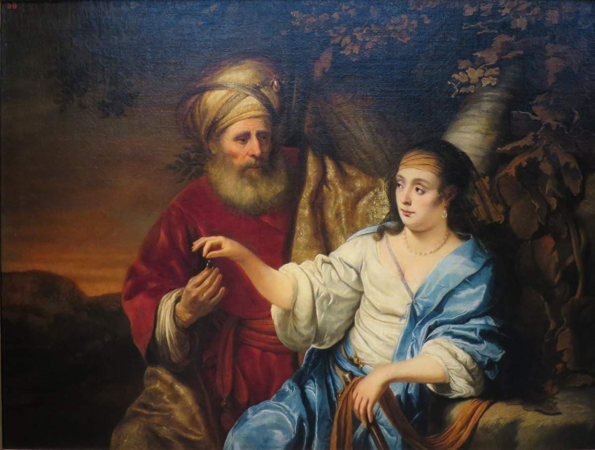 Judah and Tamar — Ferdinand Bol