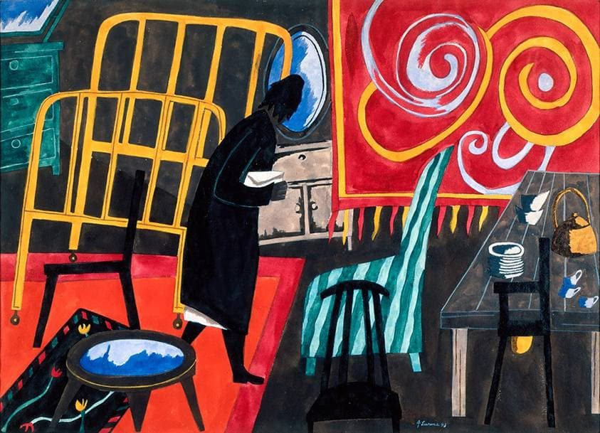 The Apartment — Jacob Lawrence