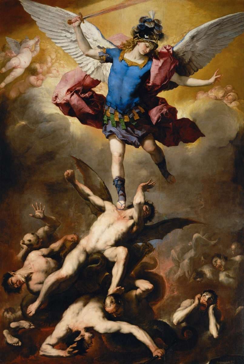 The Fall of the Rebel Angels — Luca Giordano
