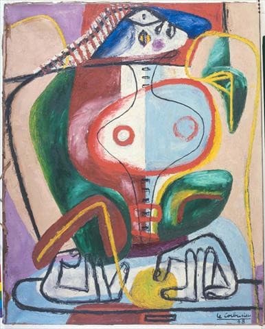 Femme et mains — Le Corbusier