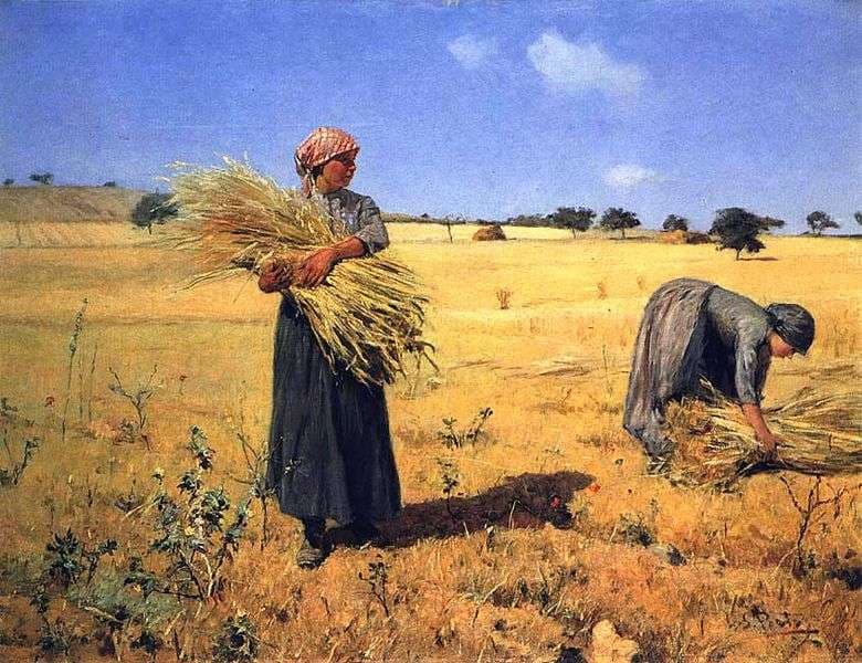 Harvest (Harvesters) — António de Carvalho da Silva Porto