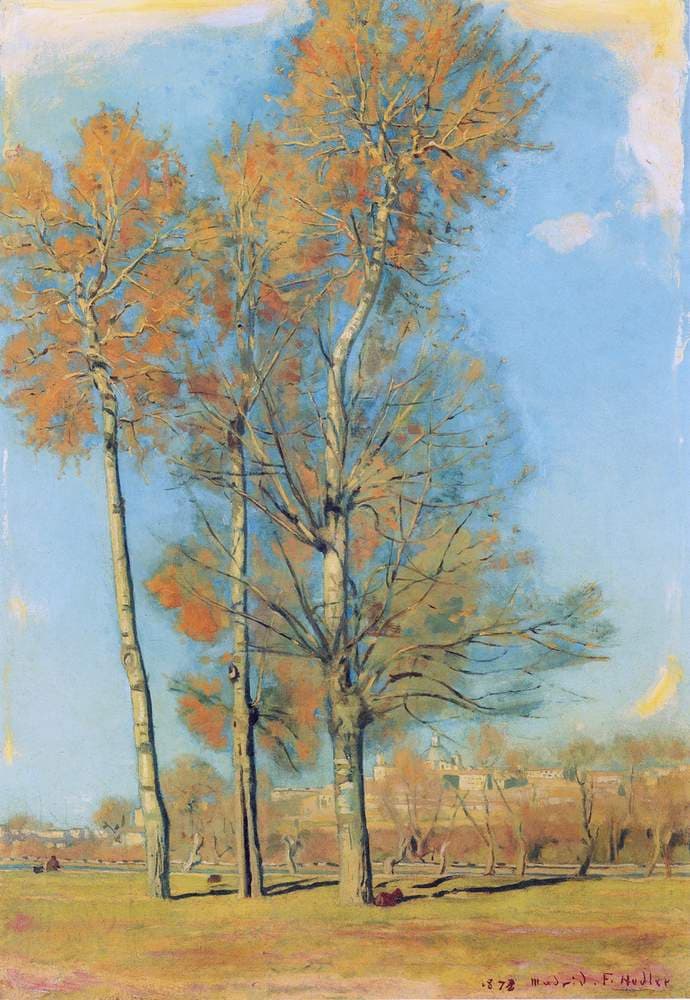 Tree on the Lake of Brienz near Bödeli — Ferdinand Hodler