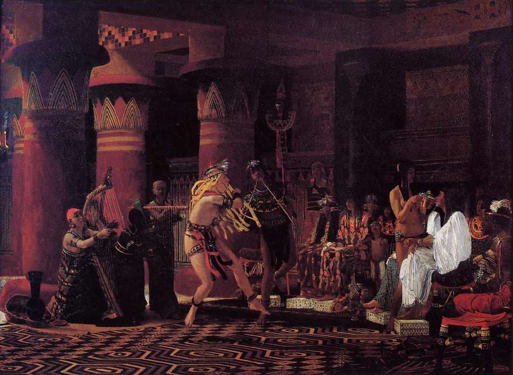 Pastimes in Ancient Egyupe 3 000 Years Ago — Lawrence Alma-Tadema