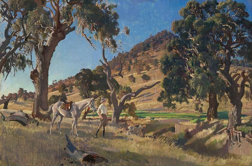 The Squatter's Daughter — George Washington Lambert
