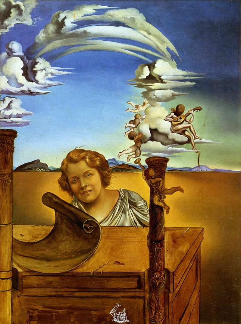 portrait of Mrs Charles Swift — Salvador Dalí