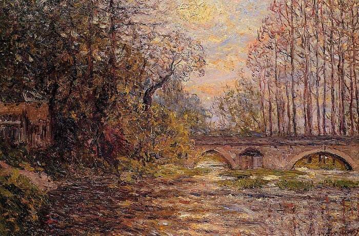 Sunset on the Loire — Maxime Maufra