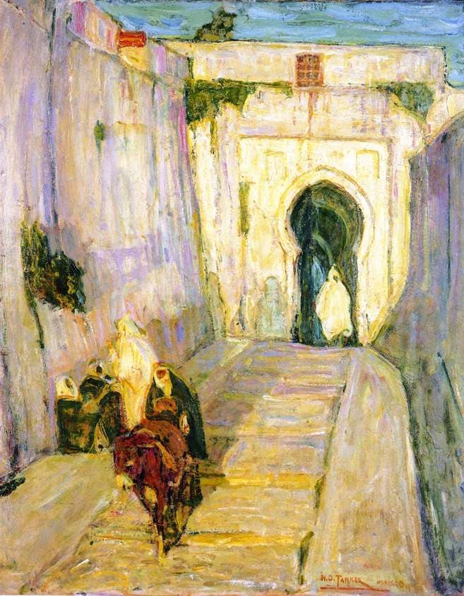 Entrance to the Casbah — Henry Ossawa Tanner
