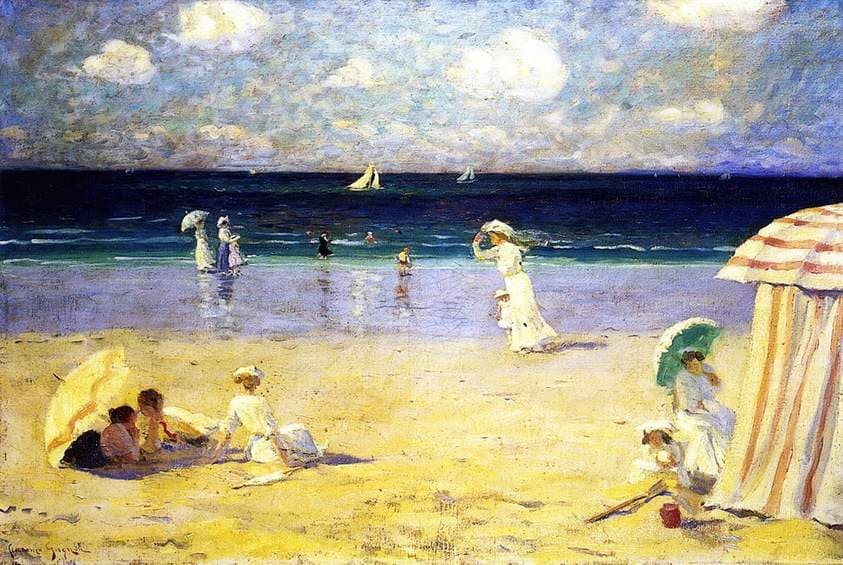 Summer Breeze at Dinard — Clarence Gagnon