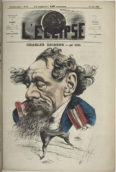 Charles Dickens — André Gill