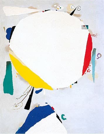 Monturi, White Discus — Willi Baumeister