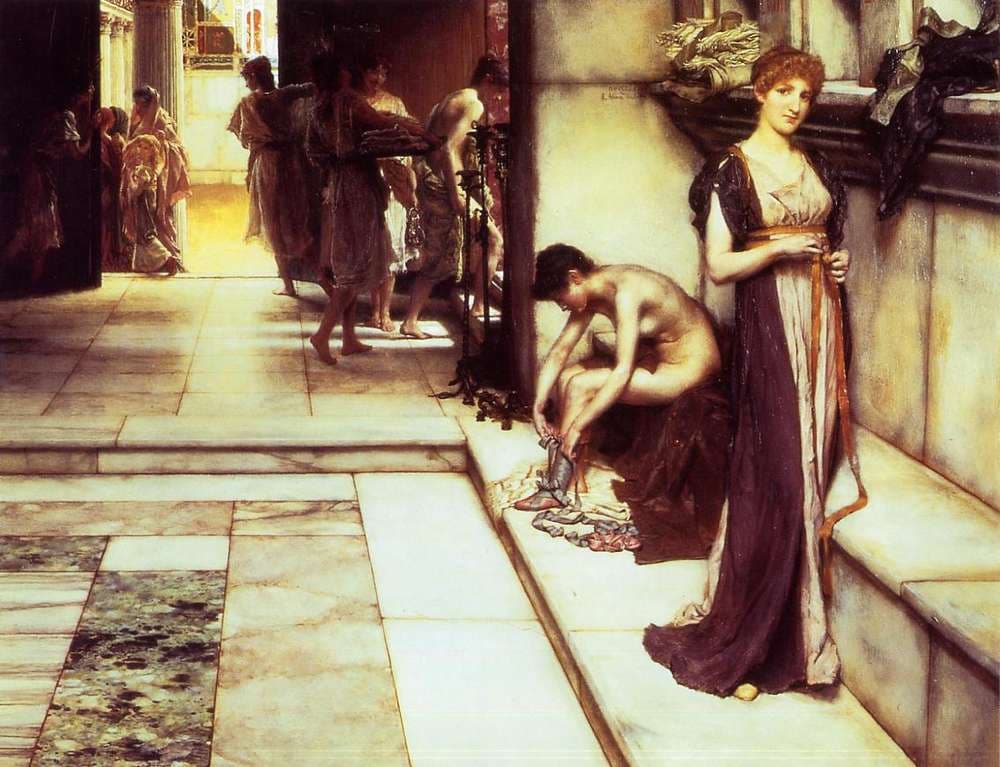 The Apodyterium — Lawrence Alma-Tadema