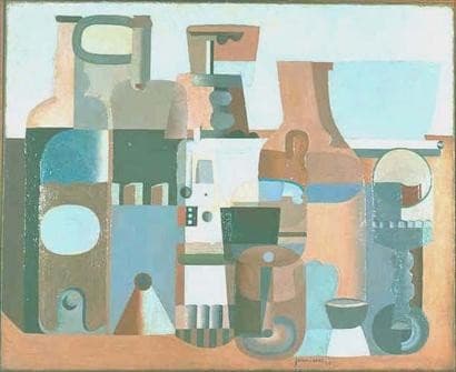Nature morte du Pavillon de l'Esprit Nouveau — Le Corbusier