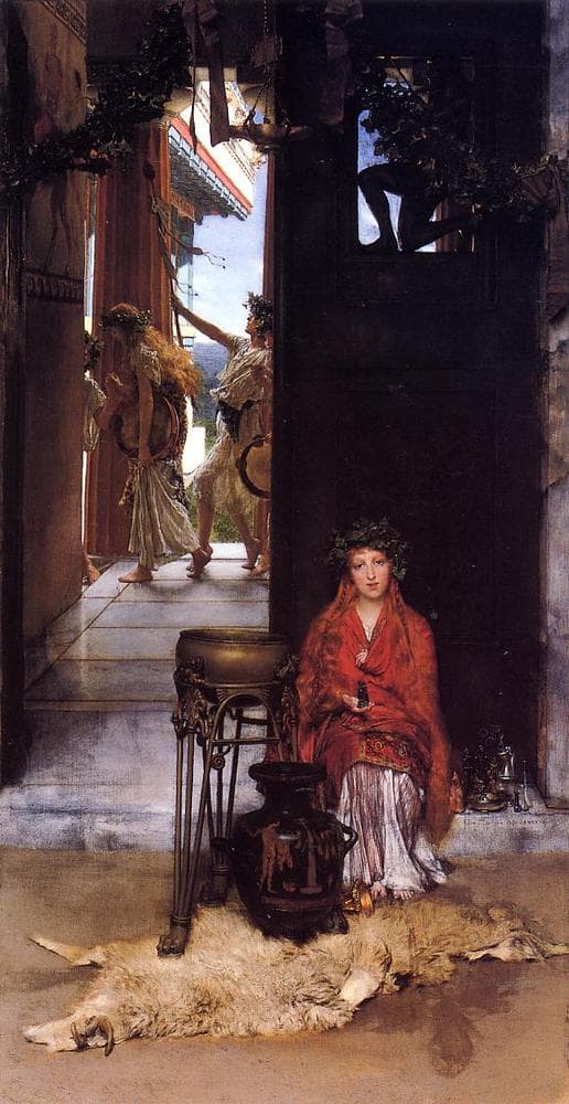 The Way to the Temple — Lawrence Alma-Tadema