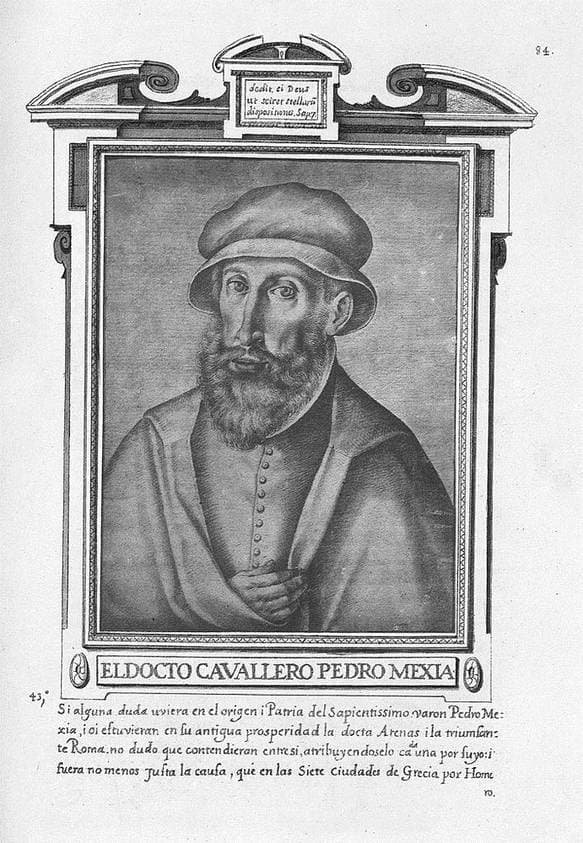 Pedro Mexía — Francisco Pacheco