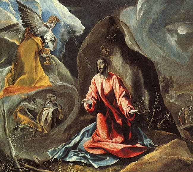 The Agony in the Garden — El Greco