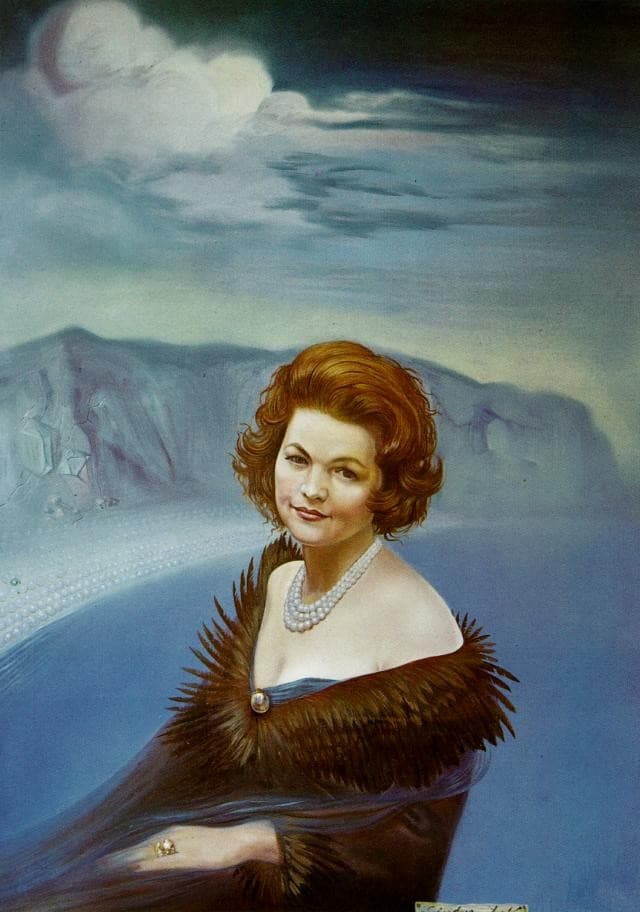 Portrait of Mrs. Ruth Daponte — Salvador Dalí