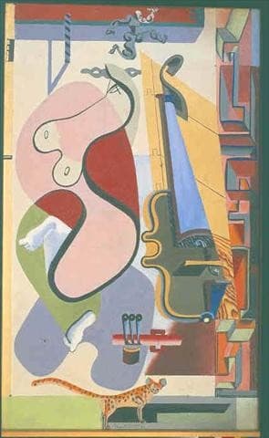 La danseuse et le petit félin — Le Corbusier