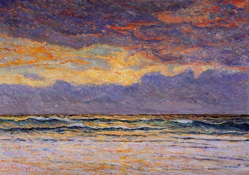 Sunset - Morgat — Maxime Maufra