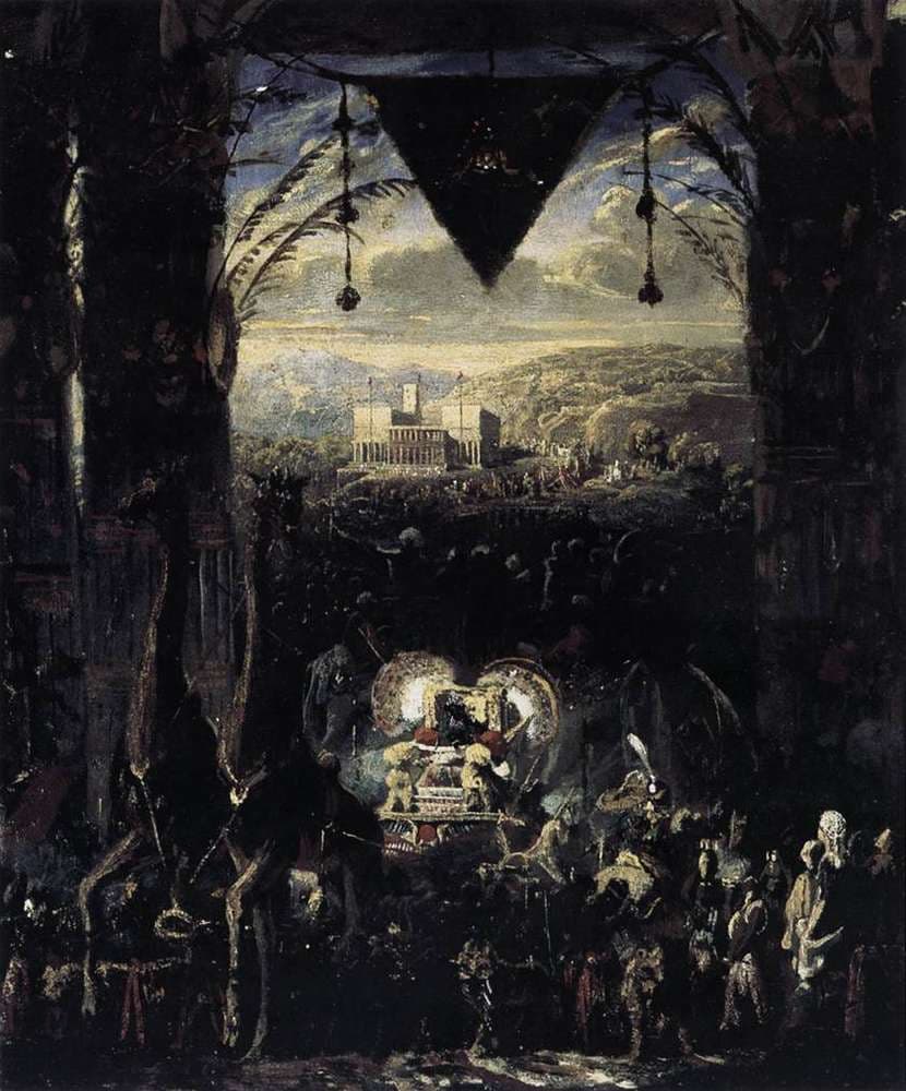 The Queen Of Sheba — Charles Gleyre