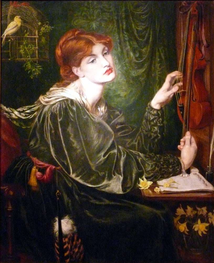 Veronica Veronese — Dante Gabriel Rossetti