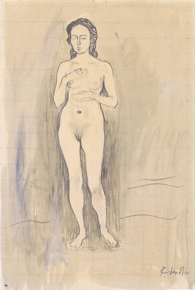 Female Nude (Study for "Truth") — Ferdinand Hodler