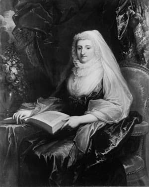 Mrs. Peter Beckford — Benjamin West