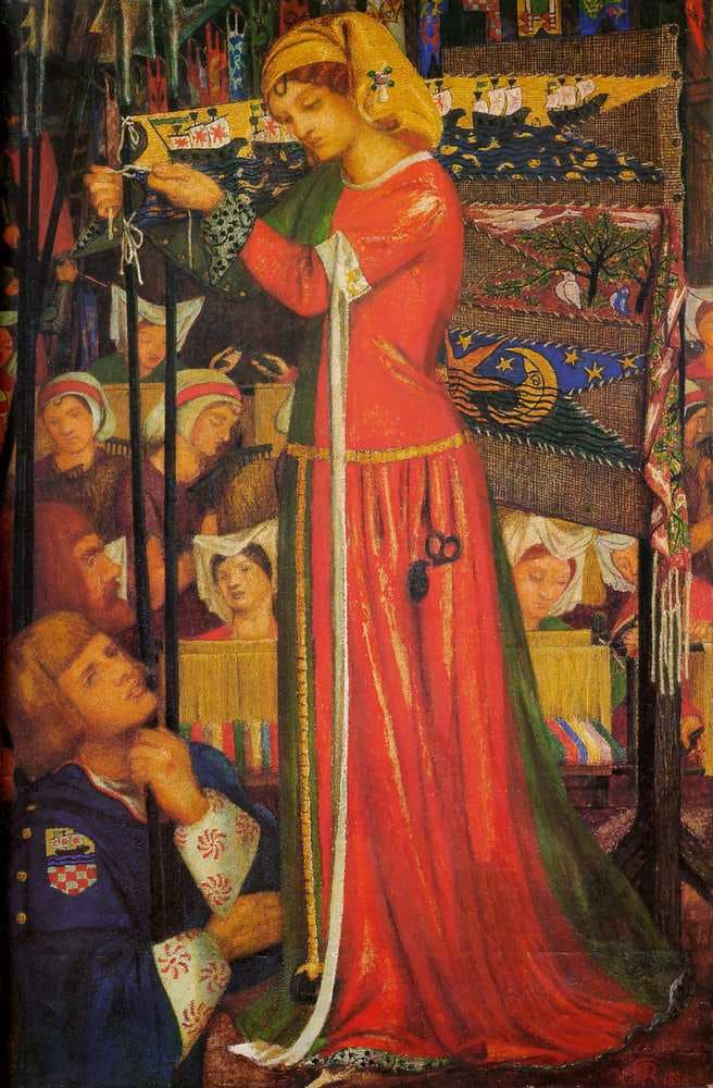 Before the Battle — Dante Gabriel Rossetti