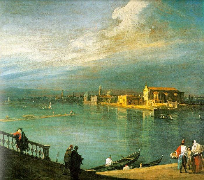 San Cristoforo, San Michele & Murano — Canaletto