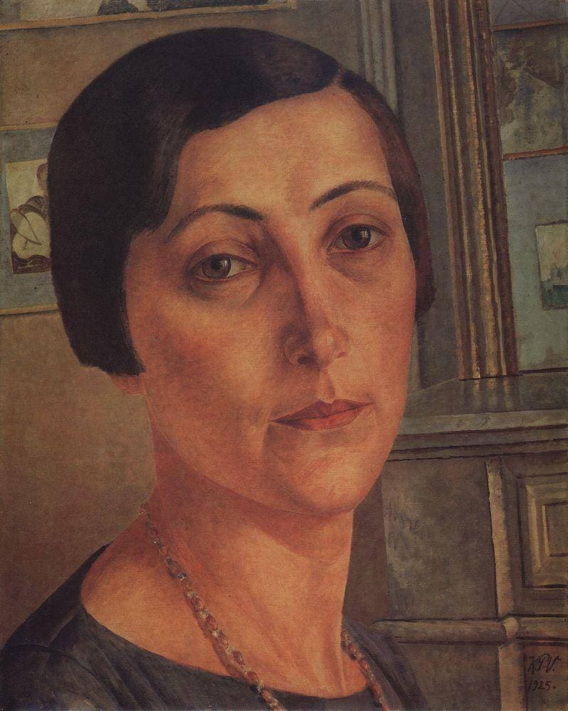 Portrait S.N. Andronikova — Kuzma Petrov-Vodkin