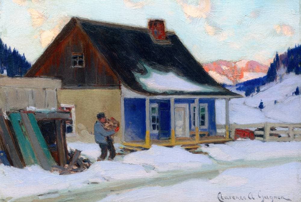 La Boutique, Rang St. Laurent, Baie-Saint-Paul — Clarence Gagnon