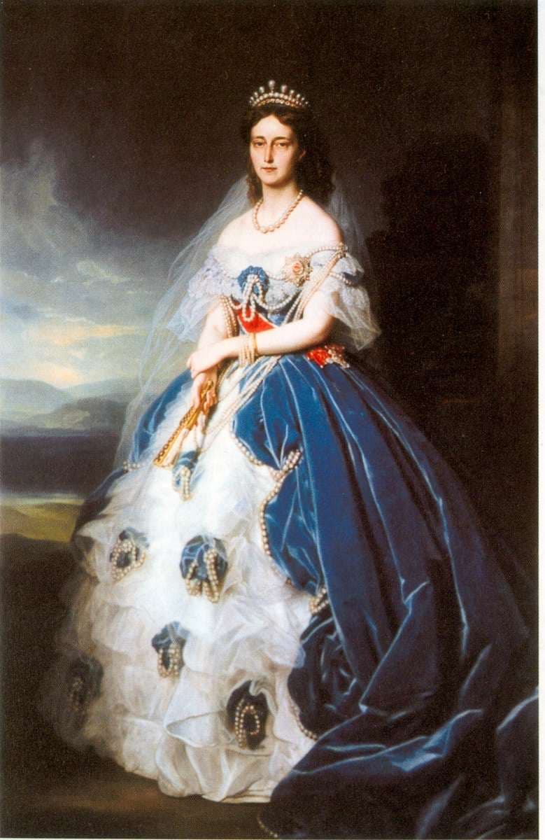 Portrait of the Queen Olga of Württemberg — Franz Xaver Winterhalter