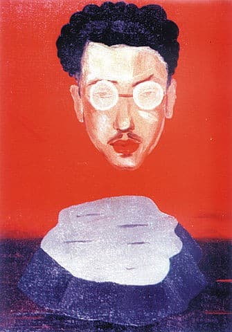 Portrait of Sașa Pană (To My Dear Sașa Pană) — Victor Brauner