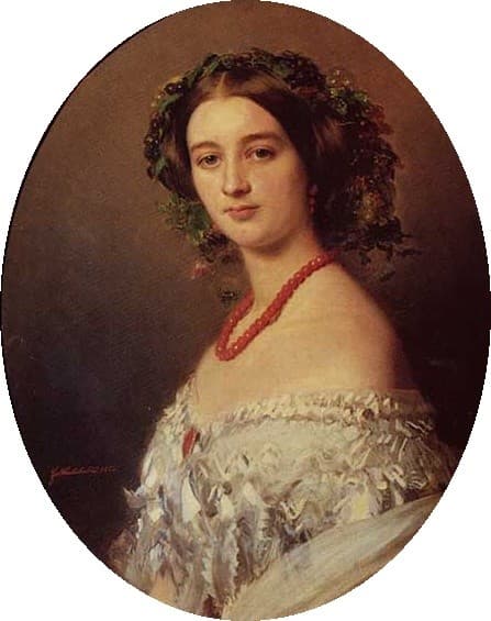 Maria Louise of Wagram Princess of Murat — Franz Xaver Winterhalter