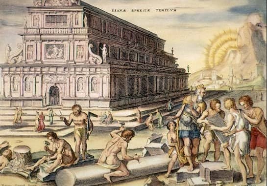 Temple of Artemis — Maarten van Heemskerck