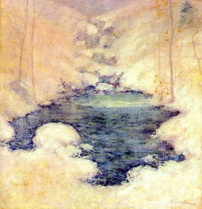 Winter Silence — John Henry Twachtman