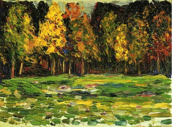 Forest edge — Wassily Kandinsky