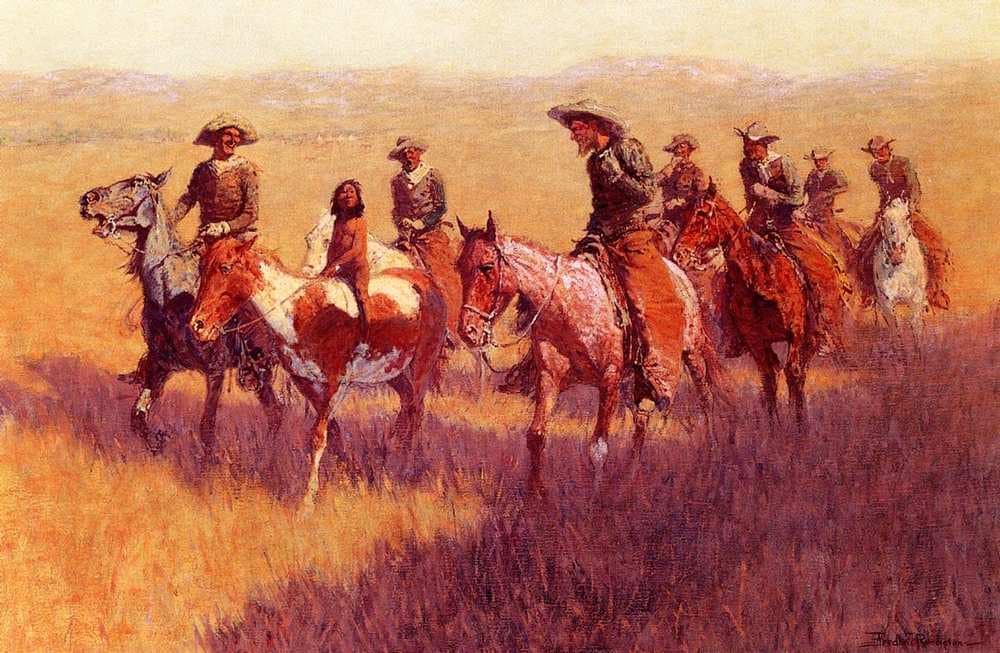 An Assault on His Dignity — Frederic Remington
